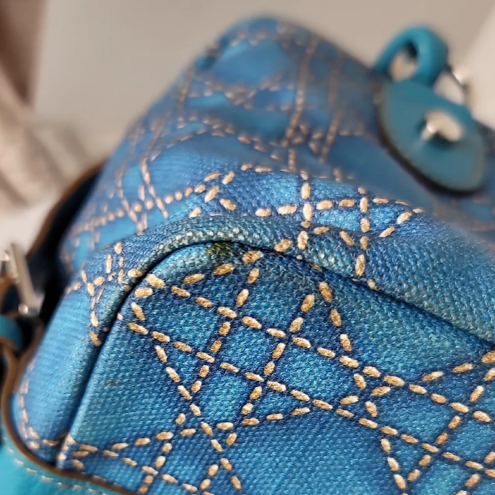 Blue Designer Handbag - Picture 11 of 15